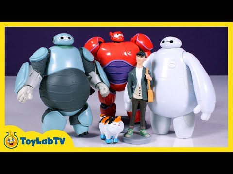 Big Hero 6 Toys with Armor Baymax Prototype & Action Figure Playset