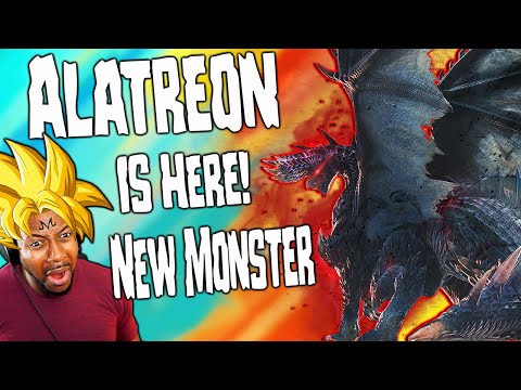MHW Iceborne ∙ All New Alatreon Info! First Black Dragon + Frostfang Barioth [New Weapons & Armor]
