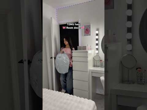 Room decor from Temu ✨🎀💖 #temuhaul #roomdecor #roomtour