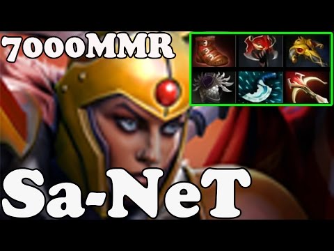 Dota 2 - Sa-NeT 7000 MMR Plays Legion Commander vol 4 - Ranked Match Gameplay