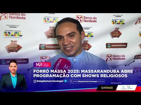 Padre Nilson abre programação do Forró Massa em Massaranduba 