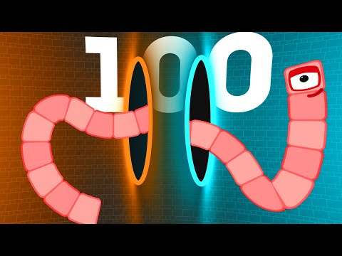 The Longest Numberblocks Snake One Hundred Maze