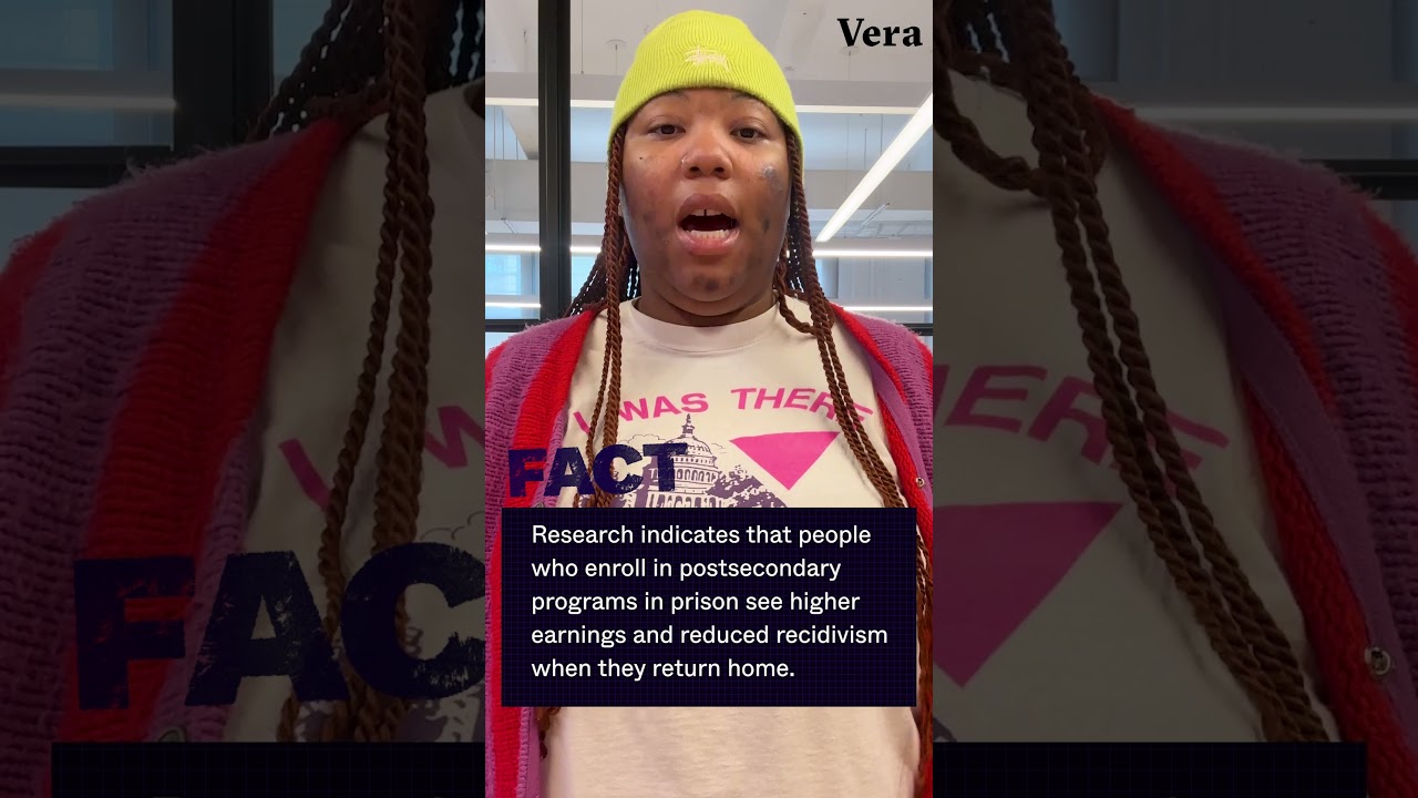 Research indicates that postsecondary programs in prison...