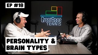 The GreatBase Tennis Podcast Episode 18 - PERSONALITY & BRAIN TYPES video