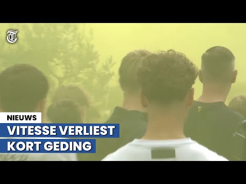 Opstootjes na verlies kort geding Vitesse: ‘Naar binnen!’