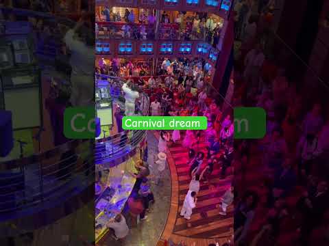 Thumbnail for Carnival dream, the Sailaway party the atmosphere was awesome ￼