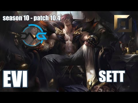 【韓国サーバー/M1/Duo Ceros/クアドラキル】DFM EVI セト (Sett) VS ランブル(Rumble) TOP - Patch10.4 KR Ranked【LOL】