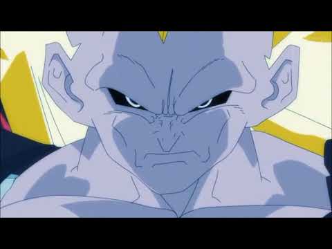 Dragonball Absalon transforms into Primitive Instinct and Super Saiyan 4.
