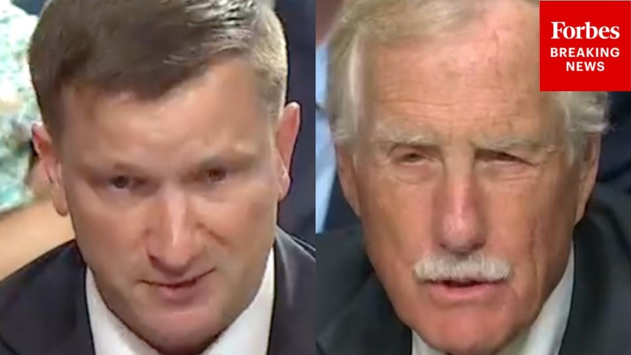 Video | Angus King Asks Pentagon Nominee Point Blank: 'How Much Has The Iran War Cost The American People?'