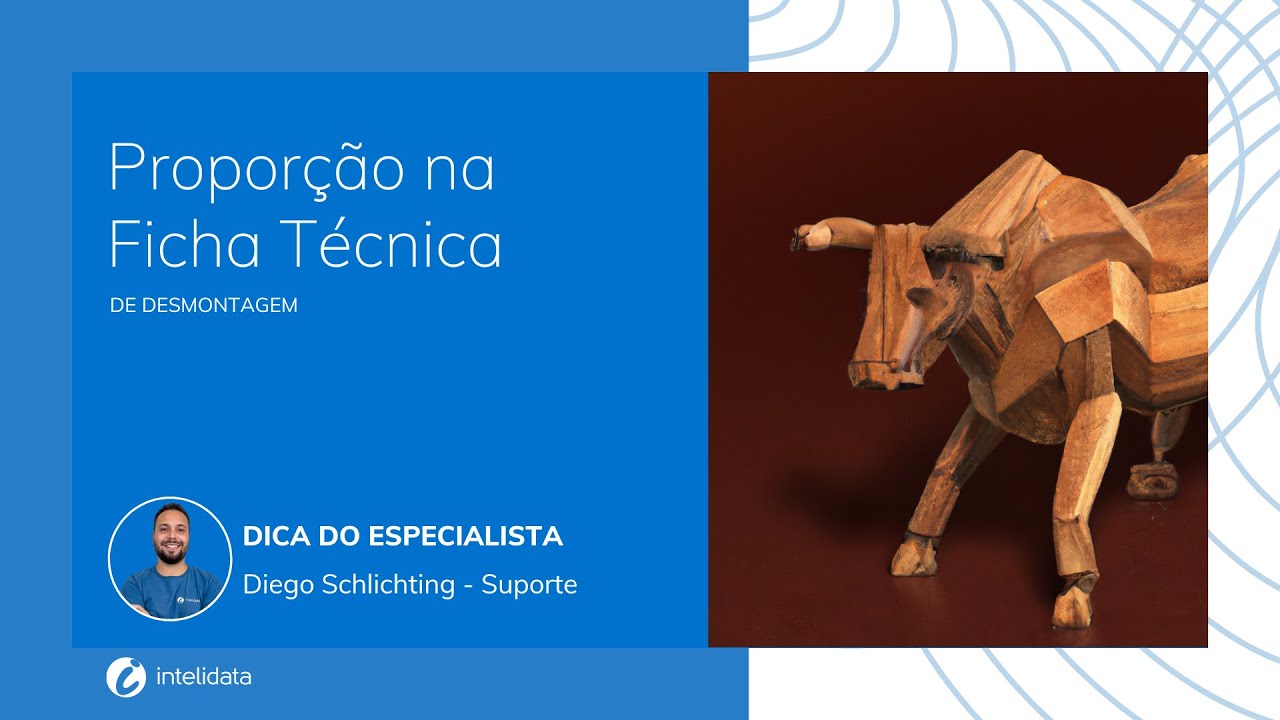 Dica do Especialista Intelidata - Proporção na Ficha Técnica de Desmontagem