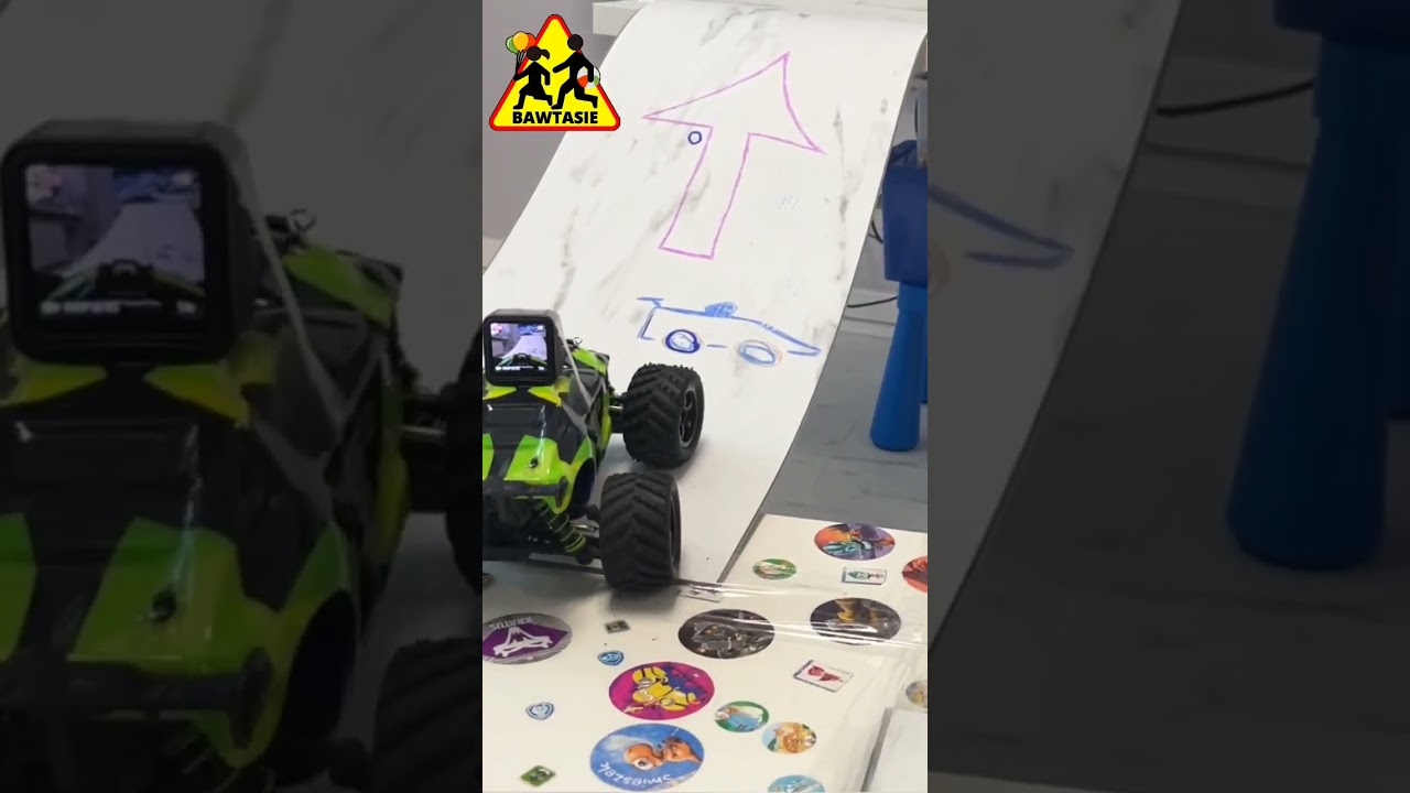 Auto zdalnie sterowane [REMOTE-CONTROLLED CAR] #Shorts