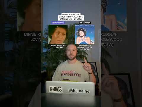 Minnie Riperton’s Daughter Maya Rudolph Reveals If She Can Sing Like Her Mom #shorts