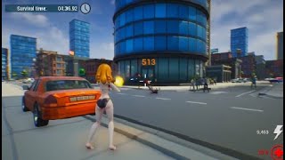 Hentai vs Virus: I Am Waifu Gameplay Survival