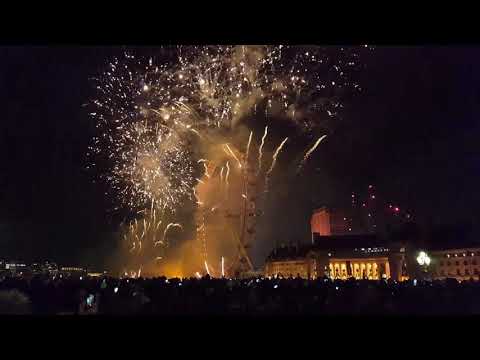 New Year Eve London 2016/2017 - Fireworks