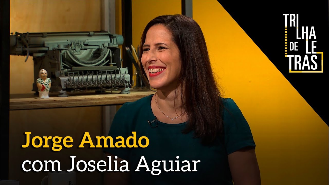 Joselia Aguiar comenta a biografia de Jorge Amado no Trilha de Letras