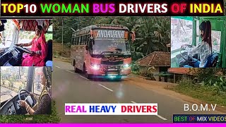 TOP 10 WOMAN BUS DRIVERS OF INDIA _HEAVY FEMALE DRIVERS | DOWNLOAD THIS VIDEO IN MP3, M4A, WEBM, MP4, 3GP ETC