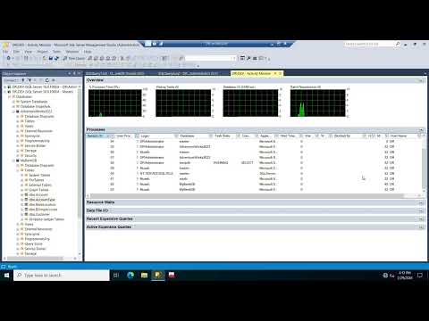 Mastering Activity Monitor in SQL Server Management Studio (SSMS) | Essential Monitoring Tool.