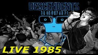 Desendents &quot;Suburban Home / Good Good Things&quot; Live Video 1985 with Lyrics