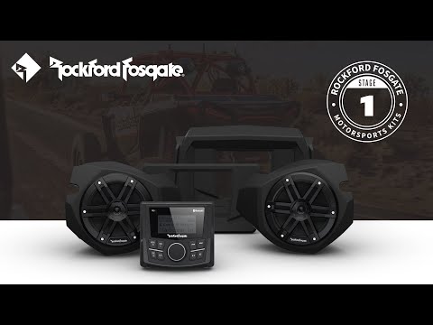 Rockford Fosgate RZR14-STG1-video