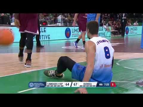 Tough Call 4: CSP Limoges vs Igokea - Fake being fouled