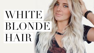 WHITE BLONDE HAIR || Lexi Dawn