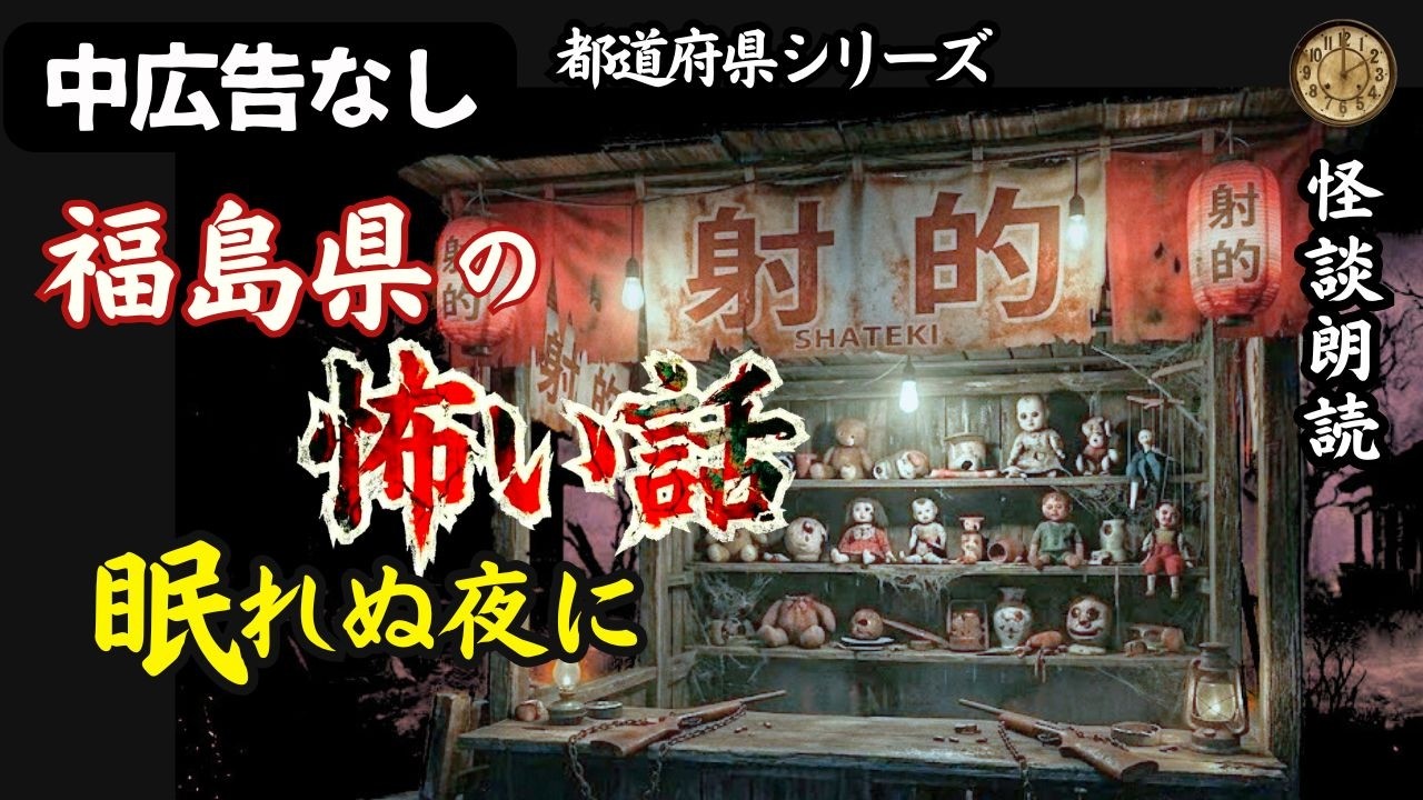 【怪談朗読】福島県飯坂温泉「霧のすれ違い」ノスタルジックな怖い話【睡眠用/女性朗読/広告なし/作業用bgm】