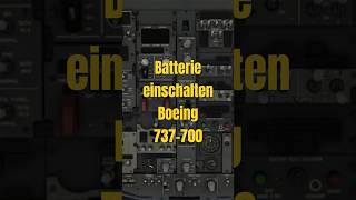 Batterie einschalten - für den Flug EDXW (Westerland) nach LFMN (Nizza) - Live  2024 - 11