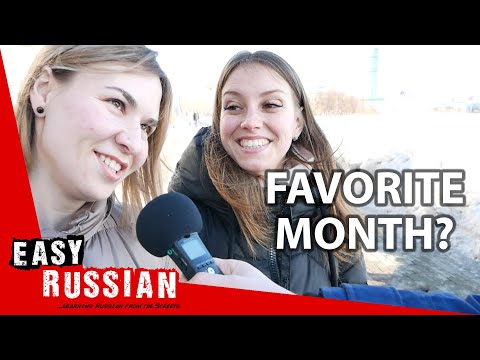 Word Association Game - Months in Russian! | Super Easy Russian 33