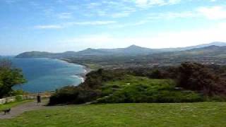 preview picture of video 'A view on Dublin from the top of Victoria Hill, Dalkey, Dublin'