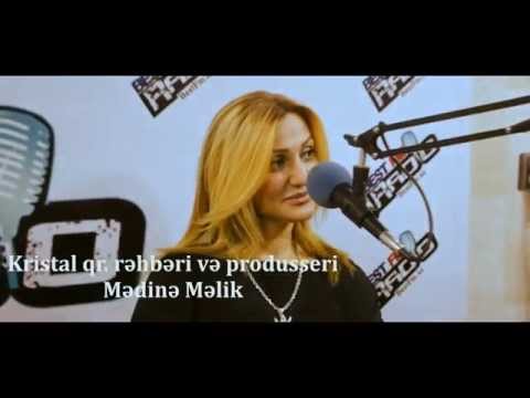Həyat Mübarizədir verlişinin qonağı Kristal qp. rəhbəri və produsseri Mədinə Məlik idi 06.09.2015