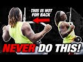 NEVER Do THIS Back Exercise! (INSTEAD DO THIS!)