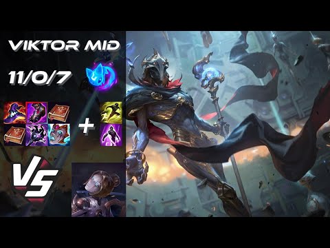 MID Viktor vs Orianna - EU Challenger Patch 25.S2.7