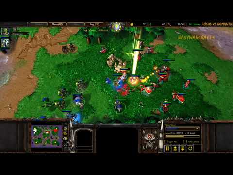 Romantic vs Focus, Infi vs Lawliet and more - Warcraft 3 Pro Level Comentary