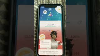 Pokémon Go First Shiny Nundo I’ve Gotten