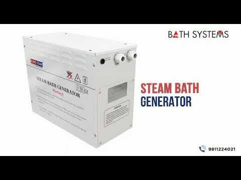 6 kW Stainless Steel Steam Bath Generator