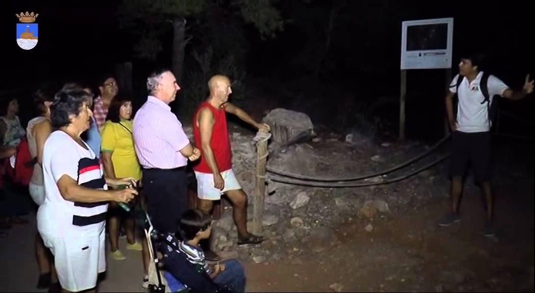 06/082015 Visita Guiada Nocturna por la Vía Verde