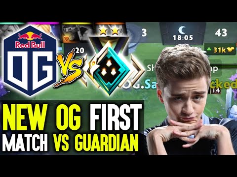 WHEN Guardian MEETS NEW OG - Fun Game ESL One Los Angeles 2020 Dota 2