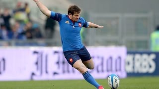 Camille Lopez 1st Penalty, Italy v France, 15th March 2015