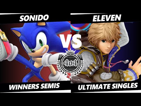 4o4 Smash Night 38 - IluZ| Sonido (Sonic) vs VA| Eleven (Shulk) - Winners Semi-Final