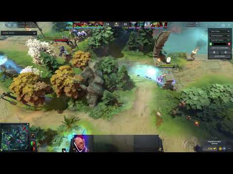 DOTA 2 | Anti-Mage charges on Spirit Breaker