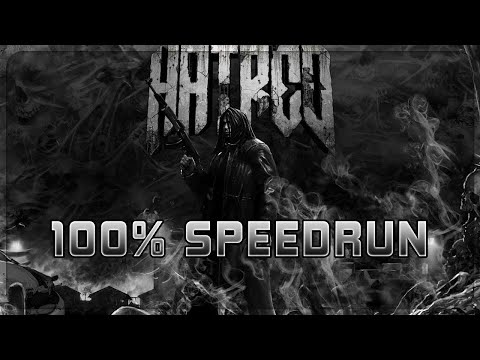 Hatred – 100% Story Mode WR Speedrun in 34:19 RT 32:35 LRT