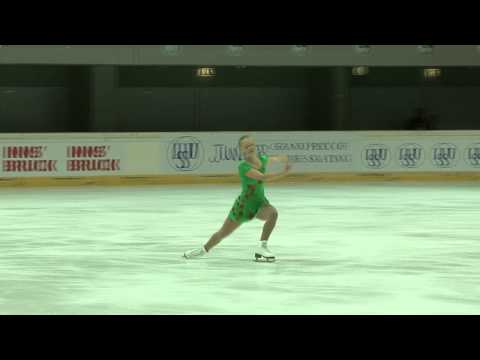 9 Lieselotte SWERTS (BEL) - ISU JGP Austria 2011 Junior Ladies Free Skating
