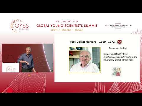 Plenary Lecture by Professor Sir Richard Roberts at GYSS 2024
