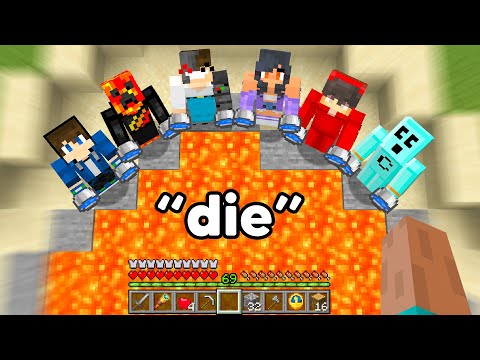 Minecraft, But If You DIE my Friends Lose...