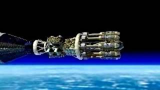 Blue Gemini Missile Spacecraft