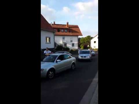 SG Distelrasen Aufstiegs-Autokorso Wallroth!