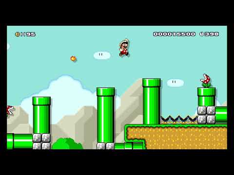 Super Mario Maker (Wii U): Piranha Plant Pipes