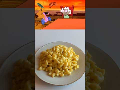Macaroni and Cheese from Courage the Cowardly Dog #macandcheese #macaroni #cartoon #cartoonedits