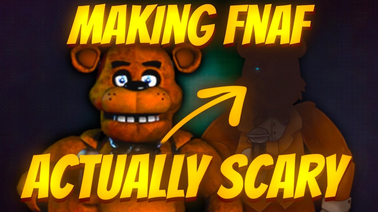 MAKING FNAF ACTUALLY SCARY || Commentary + Speedpaint