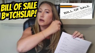 How To Execute A Notarized Bill of Sale